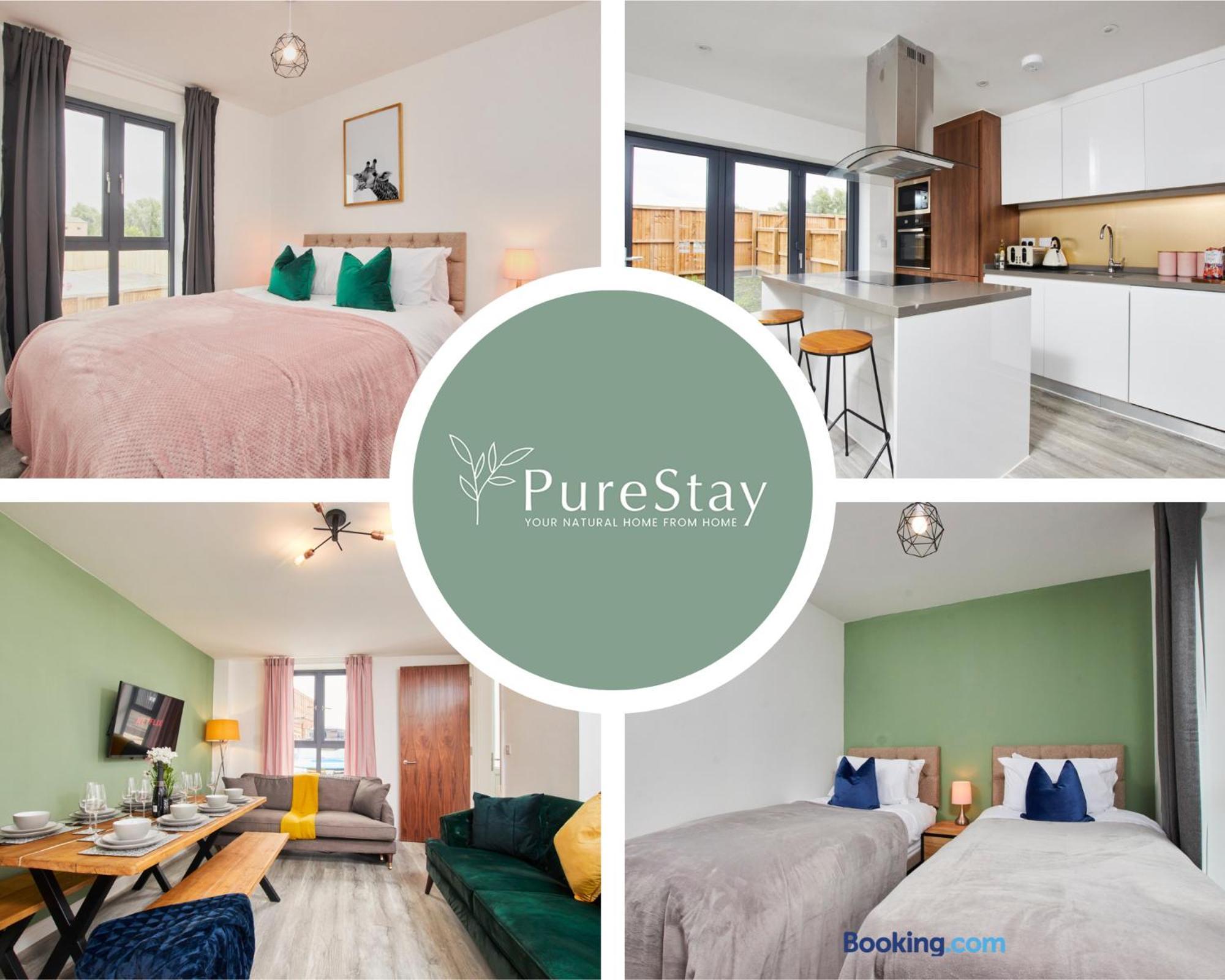 PureStay Manchester: 5-Bedroom Business Haven Exterior photo